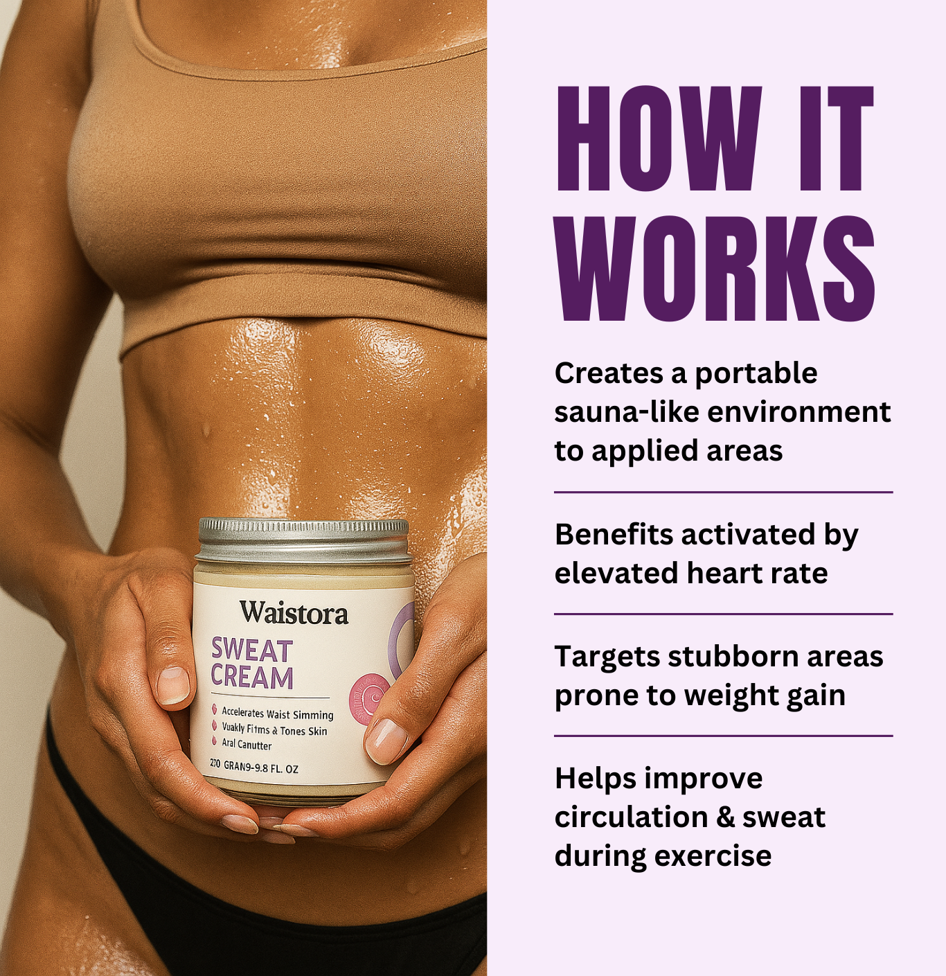 Waistora Sweat Cream